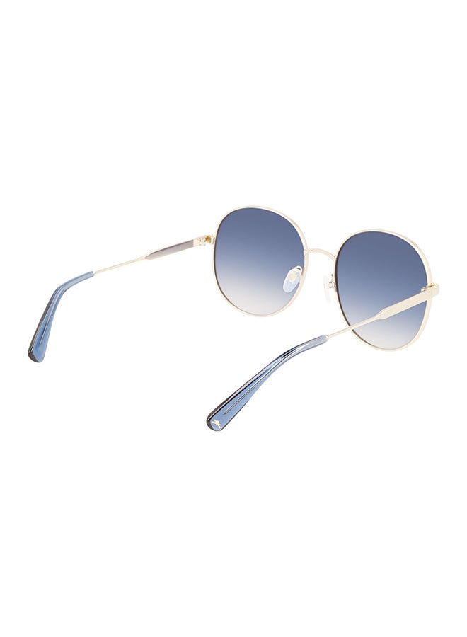 Longchamp نظارة شمسية دائرية للحماية من الأشعة فوق البنفسجية للنساء - LO161S-705-5919 - مقاس العدسة: 59 ملم - Image 5