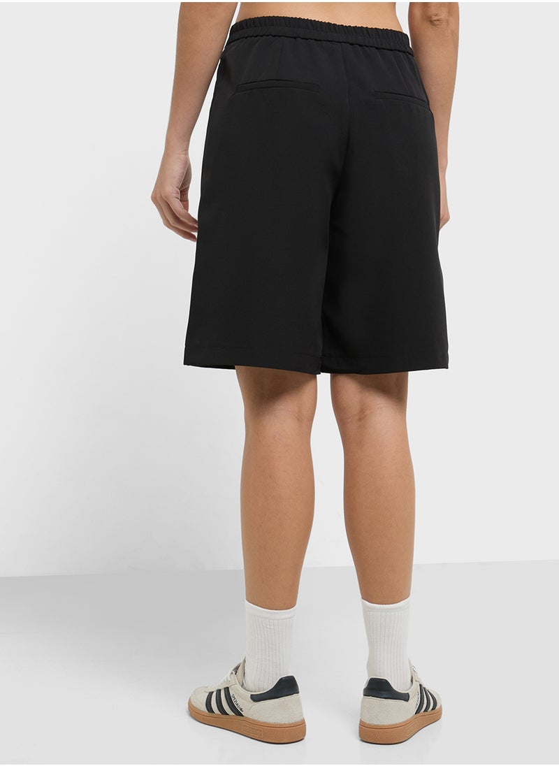 ONLY - High Waist Bermuda Shorts - Image 1