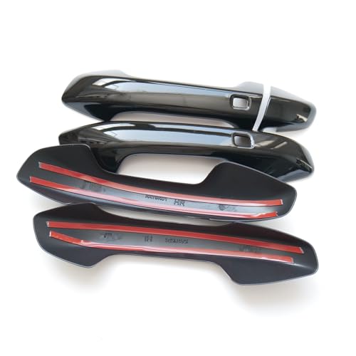 CYAuto Carbon Fiber Chrome Exterior Door Handle Cover Trims for KIA Seltos Forte Cerato K3 2019 2020 2021 2022 2023 2024 (Carbon Fiber Style) - Image 4