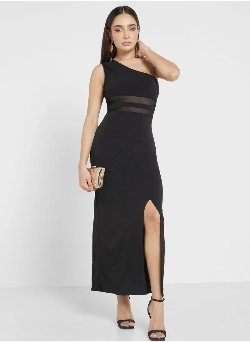 Ella Limited Edition One Shoulder Dress With Slit