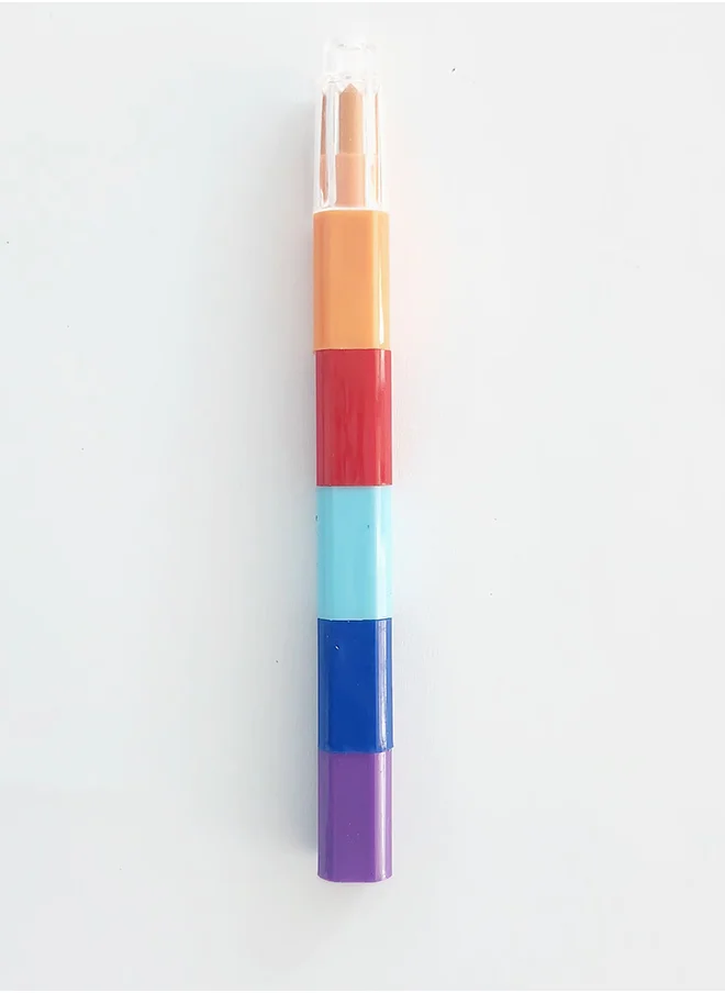 ديزني Stitch Activity Fun Pad with Stackable Crayon