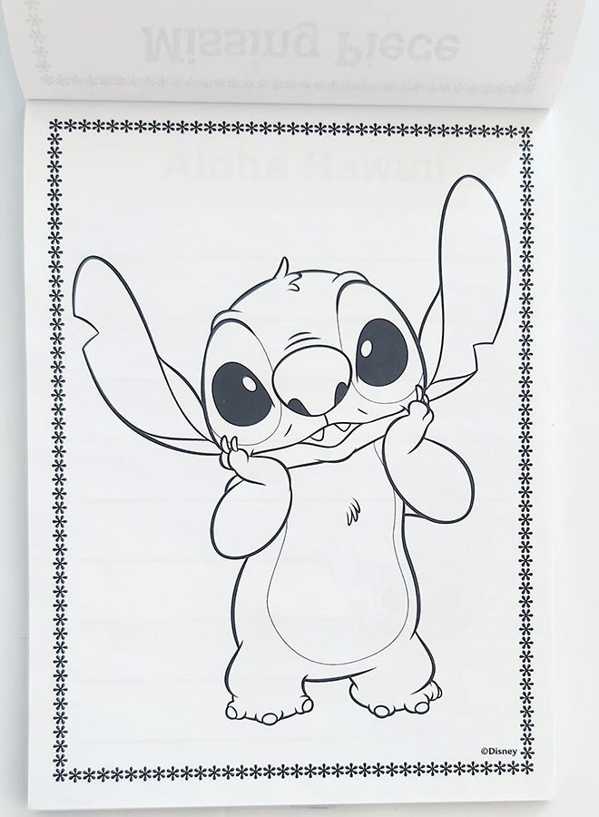 Disney Stitch Activity Fun Pad with Stackable Crayon - Image 4