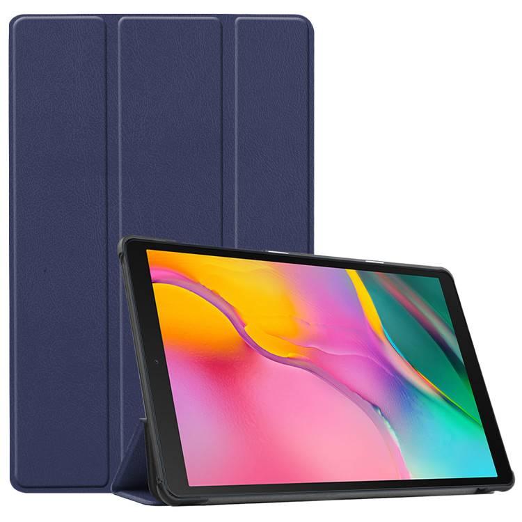 Folio Stand PU Leather Samsung S9 Case Samsung Tab Folio Compatible with Samsung Galaxy Tab S9 with Daily Tablet Carry in Blue - Image 1