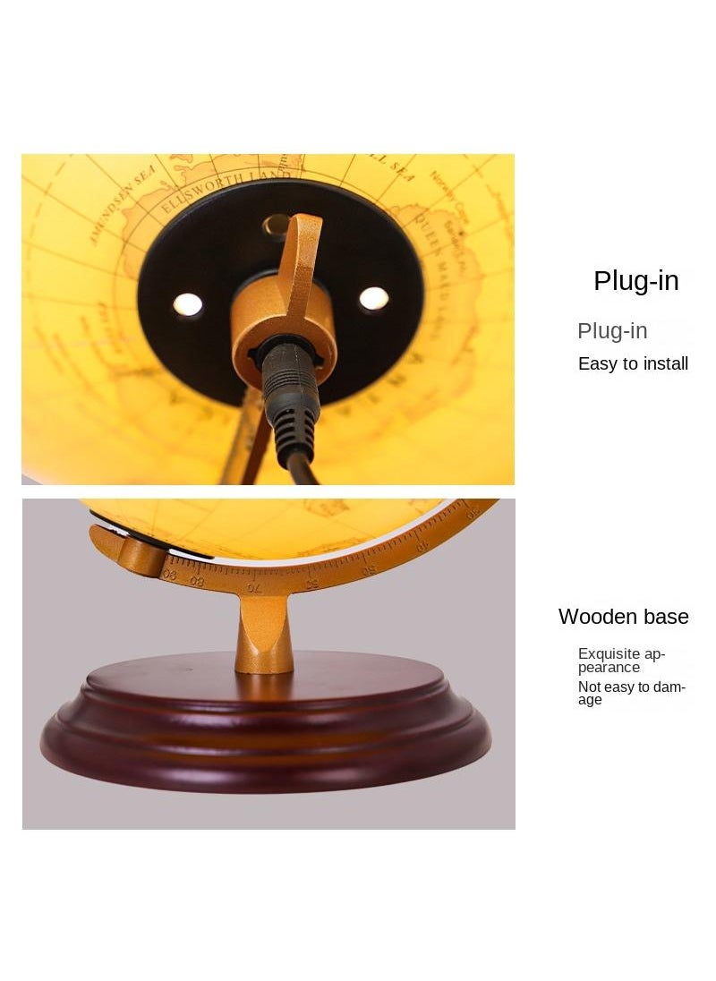 Y&D - Retro Globe Luminous Ornaments Teaching Globe - Image 1