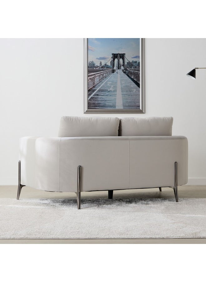 Home Box - Zurich 2-Seater Fabric Sofa with 2 Cushions 96 x 85 x 170 cm - Image 1