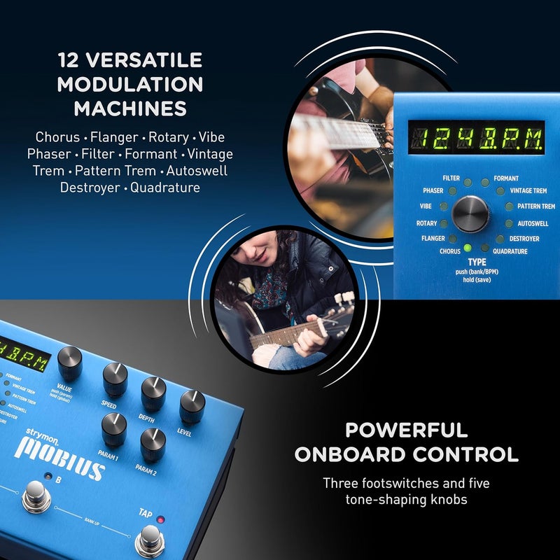 Strymon Mobius Multidimensional Modulation Pedal - Image 4