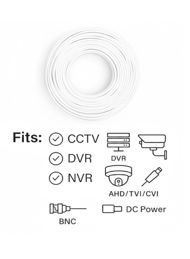 CP Plus 3+1 CCTV Cable | 90 Meter Standard Length | Solid Bare Copper Conductor | HDPE Insulation | AL-Mylar Shielded | High Durability Black & White Cable [CP-ECC-90R] - Image 2