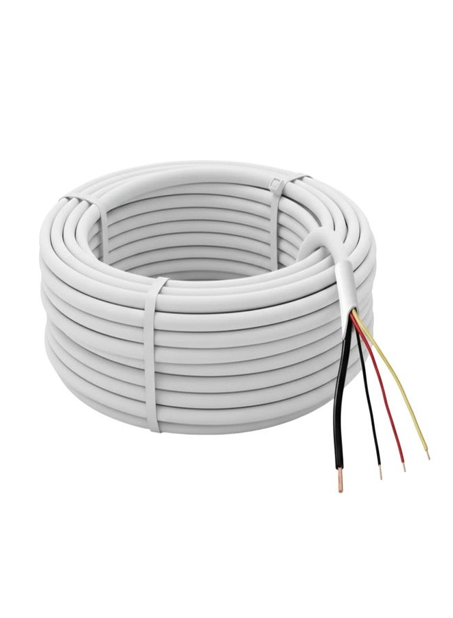 CP Plus 3+1 CCTV Cable | 90 Meter Standard Length | Solid Bare Copper Conductor | HDPE Insulation | AL-Mylar Shielded | High Durability Black & White Cable [CP-ECC-90R] - Image 1