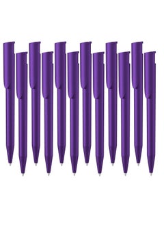Uma 12 Pieces UMA Ballpoint Pens  with Blue Ink (Purple)  - Image 1