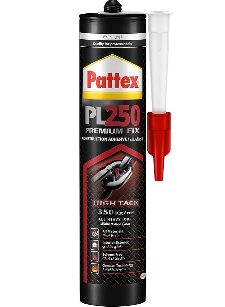 pattex construction adhesive premium  pl 250 ( white )