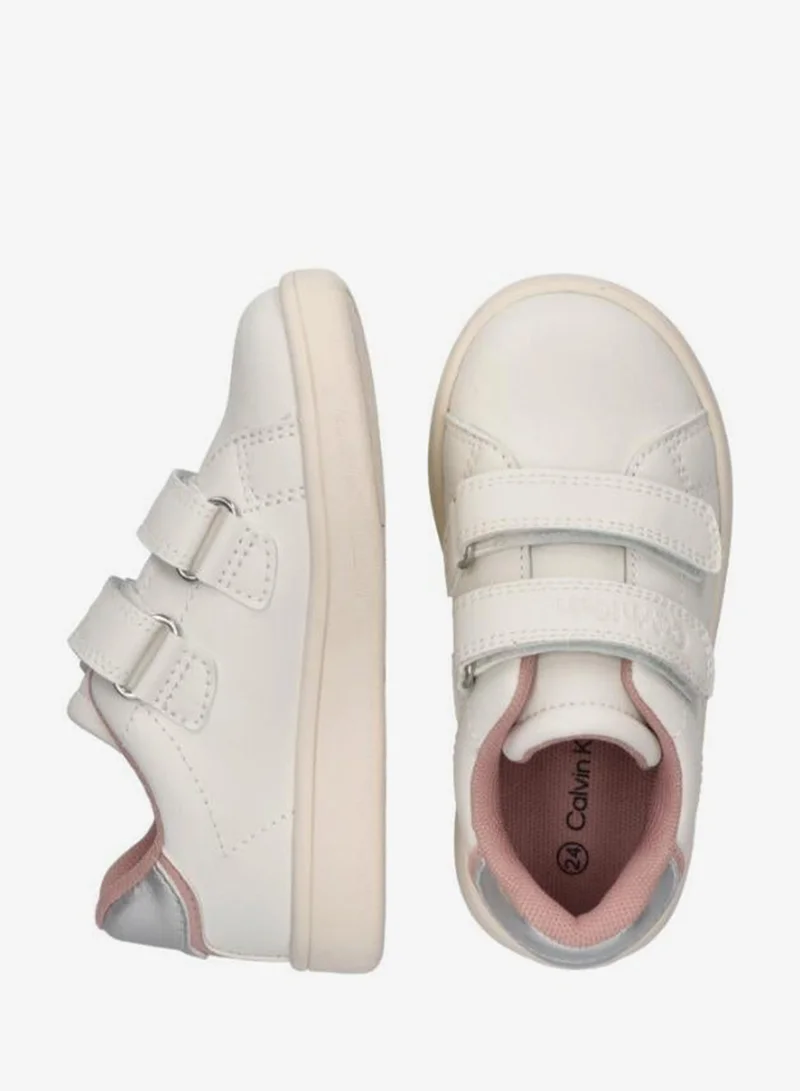Calvin Klein Jeans  Kids Casual Low Top Velcro Sneakers for Women | Best Price UAE
