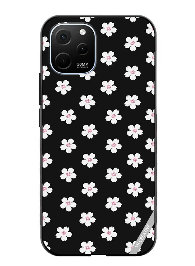 VR CREATIVE Protective Case Cover For Huawei Enjoy 50z Flower Design Multicolour - Image 1