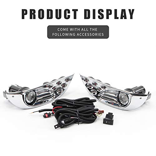 DLAA Fog Lights LED & Halogen Compatible with Toyota Land Cruiser/Prado FJ120 2003-2009 Fog Lamps - Image 2