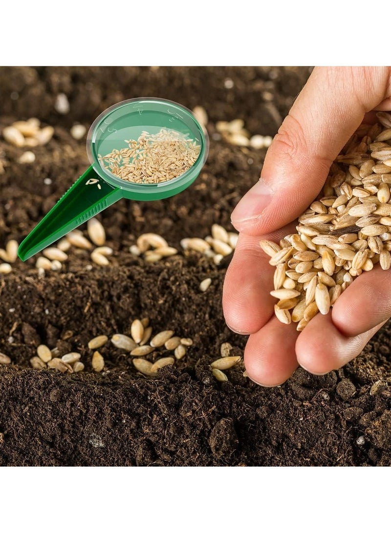 CMGTYYD. 6PCS موزع البذور مصغرة البذور ناشر البذور الصغيرة زراعة أداة الشتلات زراعة للبذور الصغيرة الشتلات اليدوية ديبر وويدج مجموعة قابلة لإعادة الاستخدام اليدوية الصغيرة زراعة أداة لخليص الجزر (الأحمر) - Image 2