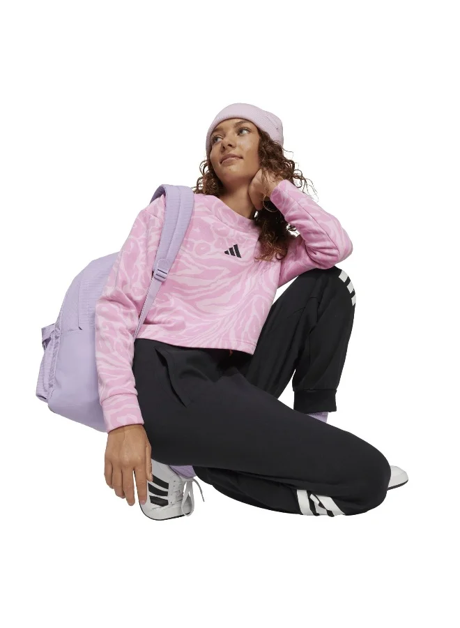 Adidas adidas Jg Fi Aop Top Pink Not Sports Specific Sweatshirts