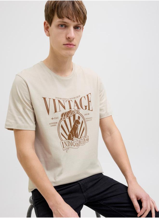 JJ Rebel by Jack & Jones JREBGASO TEE SS CREW NECK  - Image 1