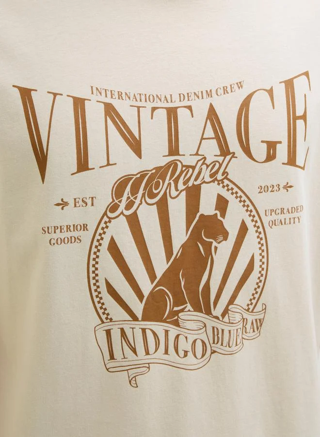 JJ Rebel JREBGASO TEE SS CREW NECK