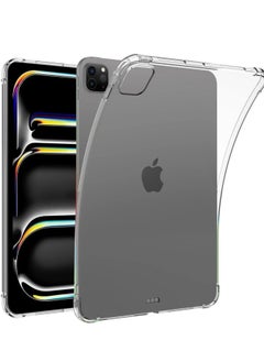 MIGOFAST Clear Case Compatible iPad Pro 13  2024 13.0 inch  Airbag Drop Protection Silicone TPU Shockproof Anti-Scratch Slim-Fit Shell  - Image 1