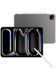 MIGOFAST Clear Case Compatible iPad Pro 13  2024 13.0 inch  Airbag Drop Protection Silicone TPU Shockproof Anti-Scratch Slim-Fit Shell  - Image 4