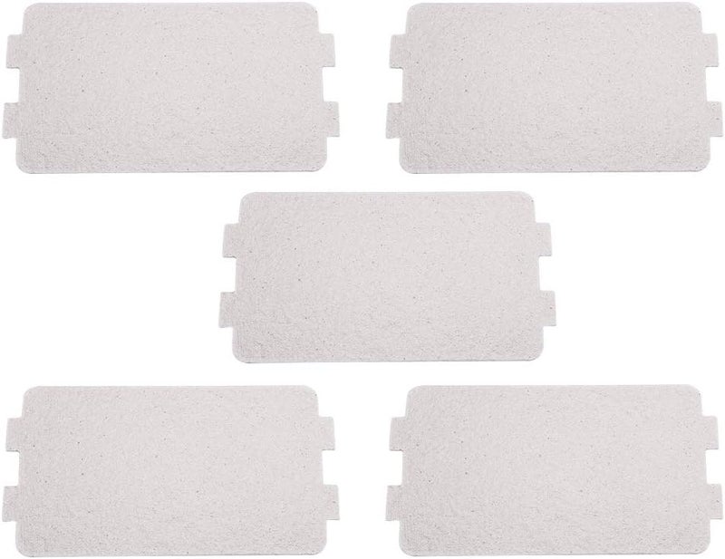 Ejoyous Microwave Oven Mica Plate, 5PCS Waveguide Cover Mica Sheets Replacement, Microwave Oven Repairing Part for Home Kitchen Use, 16 * 64 Mm / 4.6 * 2.5 Inch - Image 1