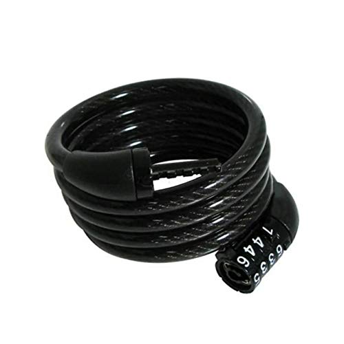 FASTPED Combination Numeric Cable Lock (Black, Painted Finish) - Image 3