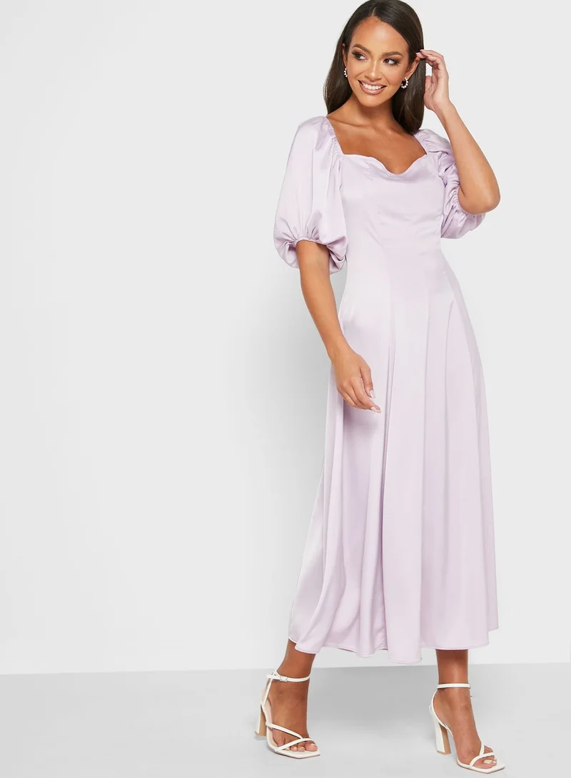 ELLA Soft Batwing Sleeve Dress