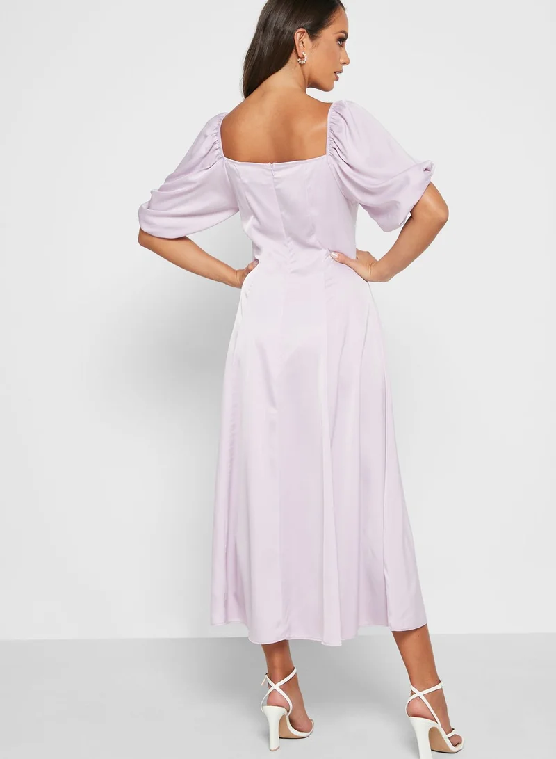 ELLA Soft Batwing Sleeve Dress