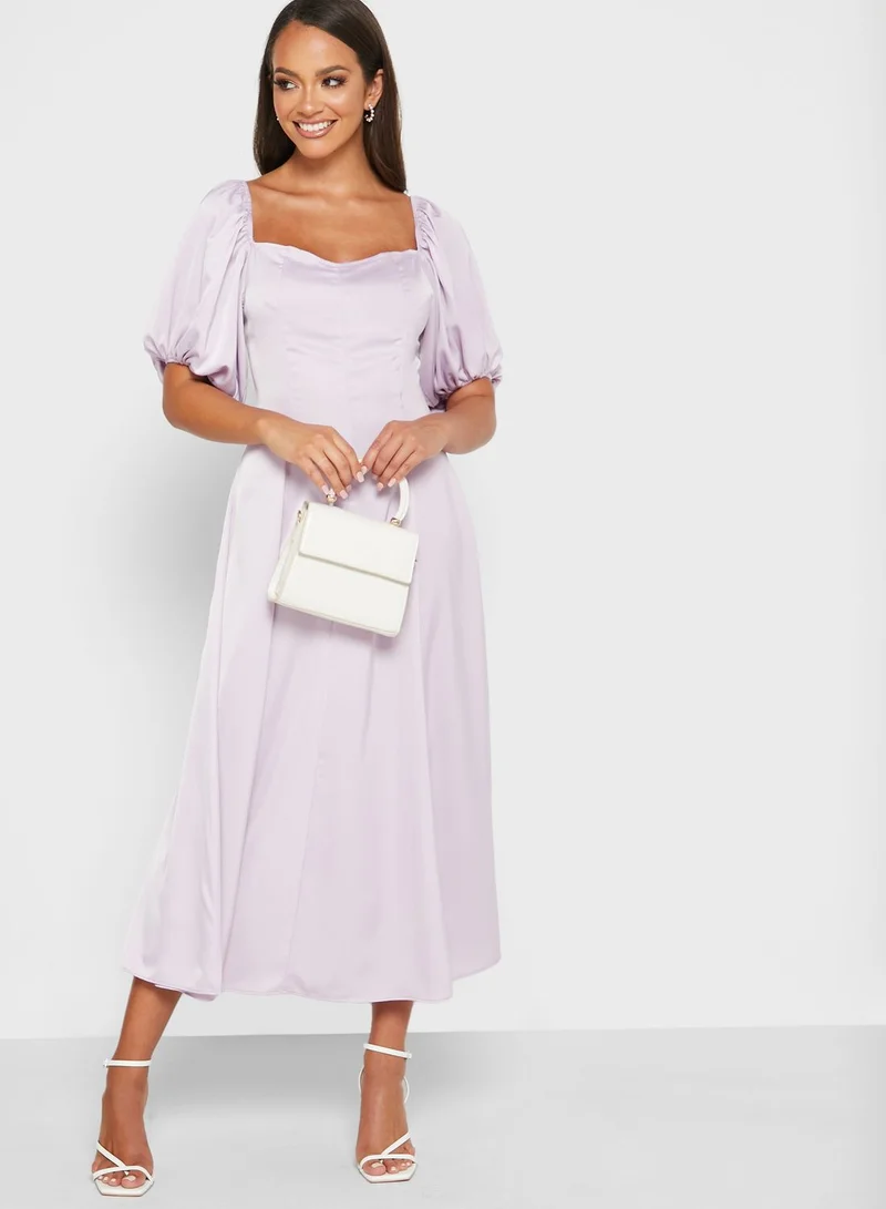 ELLA Soft Batwing Sleeve Dress