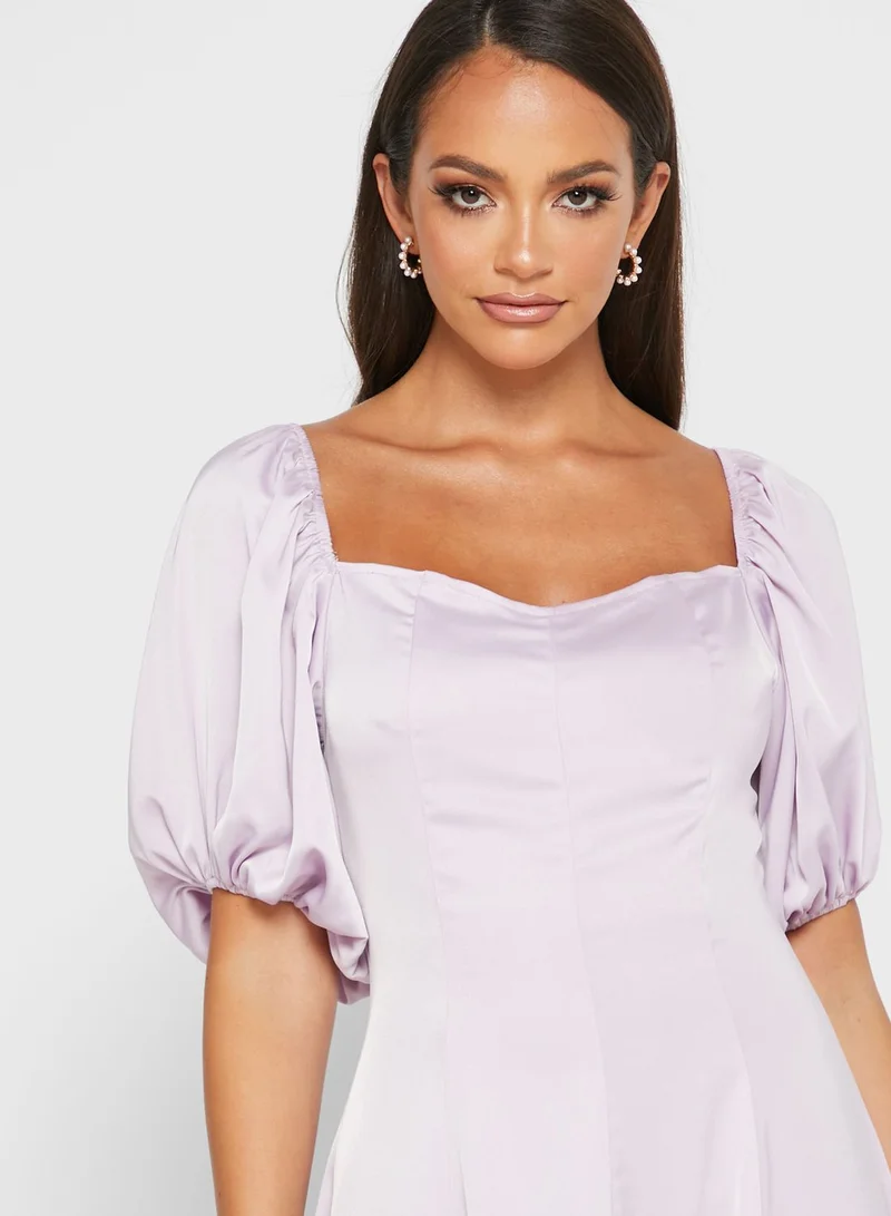 ELLA Soft Batwing Sleeve Dress
