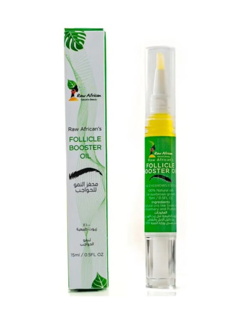 رو أفريكان رو افريكان فوليكر بوستر زيت لمنو الحواجب 15 مل - Image 1