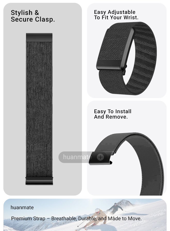 huanmate WHOOP Band 4.0 Premium Replacement Strap - High Quality, Lightweight, Stylish & Durable - Easy Installation - Replacement Strap for WHOOP Band 4.0  - Image 5