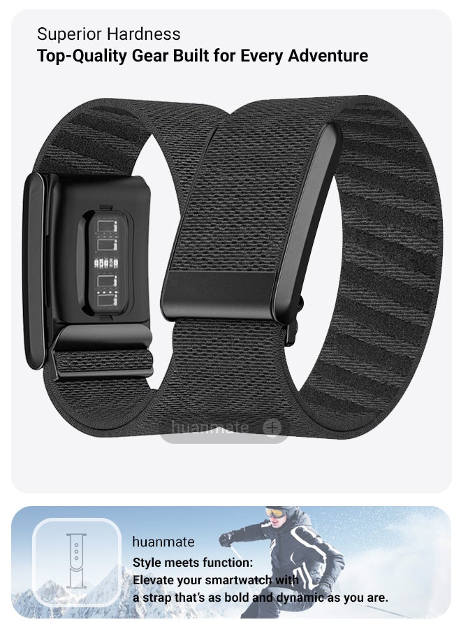 huanmate WHOOP Band 4.0 Premium Replacement Strap - High Quality, Lightweight, Stylish & Durable - Easy Installation - Replacement Strap for WHOOP Band 4.0  - Image 4