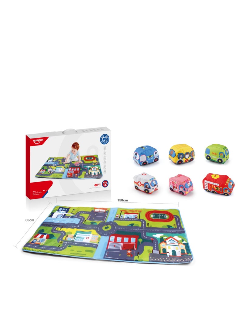 HUANGER Cotton Baby Toy Car+Storage Bag 