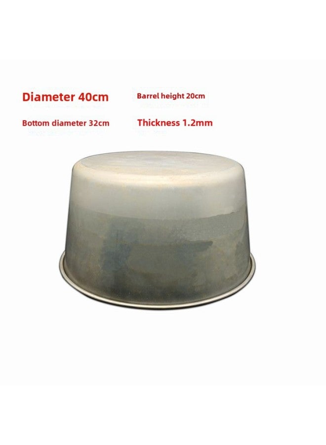 Processing Custom Round Rock Sugar Bucket Basin Crystallization Special Sugar Bucket Yellow Sugar Special Container Oblique Barrel-Specifications:Caliber 40cm - Image 2
