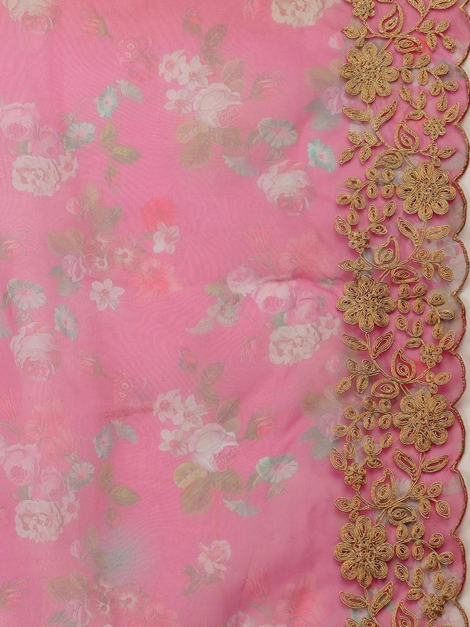 آي شين طقم كورتا نسائي أصفر مع بنطلون ودوباتا من إيشين - Image 4