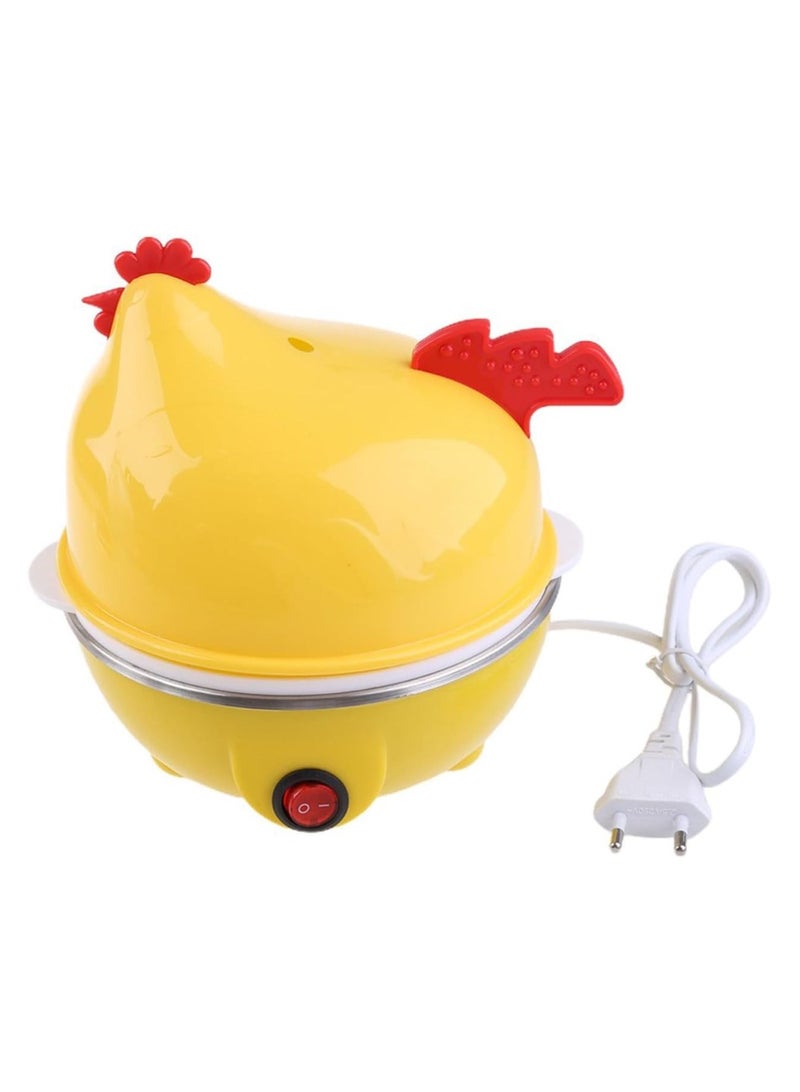 دريمزون طباخ بيض سريع، طباخ بيض كهربائي بسعة 7 بيضات، غلاية بيض سريعة متعددة الوظائف على شكل دجاجة للبيض المسلوق، بيض مسلوق مع خاصية الإغلاق التلقائي - Image 1