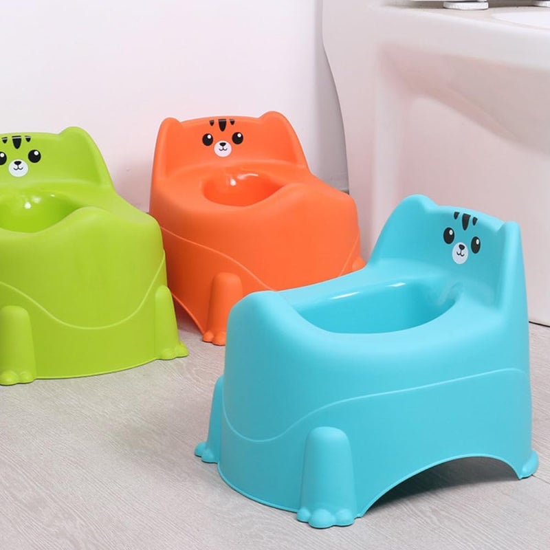 Turtees Cute Potty with Cat Design - Pink - Image 2