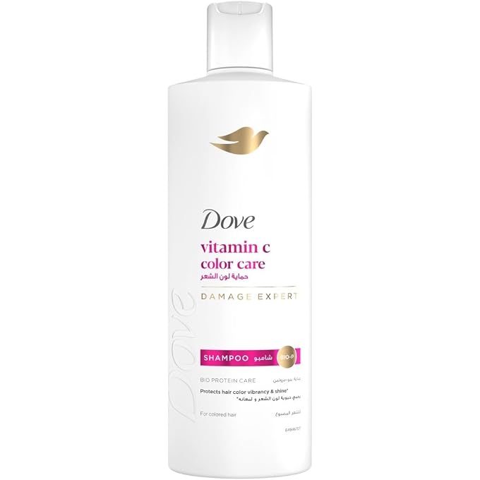 Dove Shampoo, color care, protects hair color vibrancy & shine*, 400ml