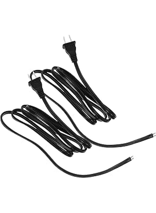 2Pcs Copper Power Cable with Bare Tail for Rice Cooker Computer Machine Tool Replacement - Image 1