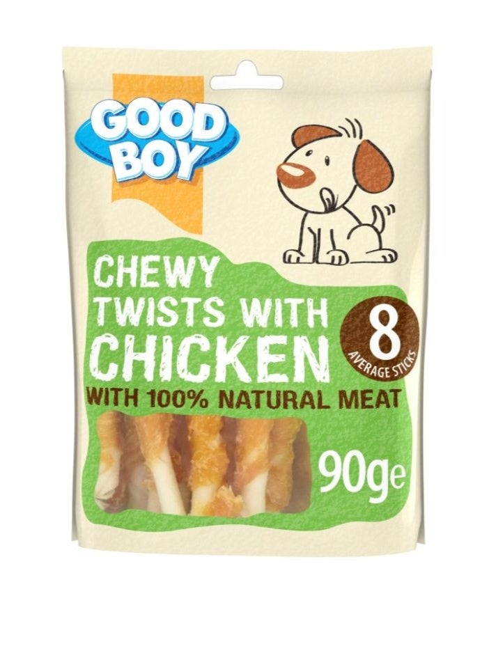 Good Boy Goodboy Chewy Chicken Twists 90 g - Image 3