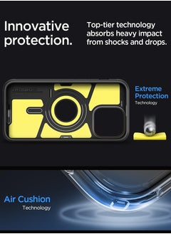 Spigen Tough Armor MagFit for iPhone 15 Pro Max Case Cover with MagSafe - Gunmetal  - Image 5