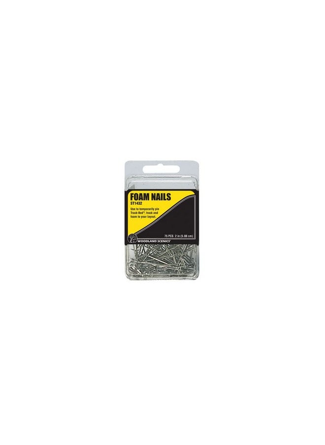 Woodland Scenics Woodland Scenics Foam Nails, 2" (75) WOOST1432  - Image 1