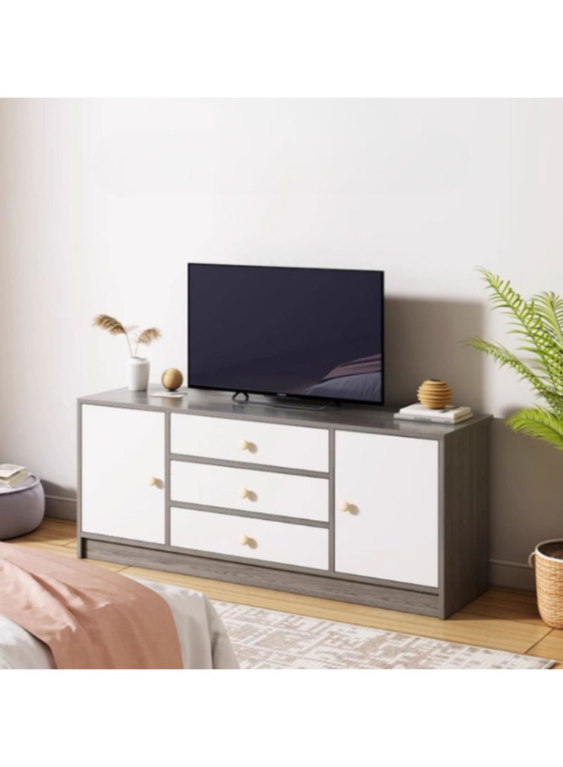 GoldenLike TV Table,TV Cabinet,TV Stand with Storage and Drawers,Living Room Furniture Television Cabinet,Modern Media Storage Stand Shelves Console Table TV Unit TV Rack - Image 5