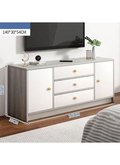 GoldenLike TV Table,TV Cabinet,TV Stand with Storage and Drawers,Living Room Furniture Television Cabinet,Modern Media Storage Stand Shelves Console Table TV Unit TV Rack  - Image 2