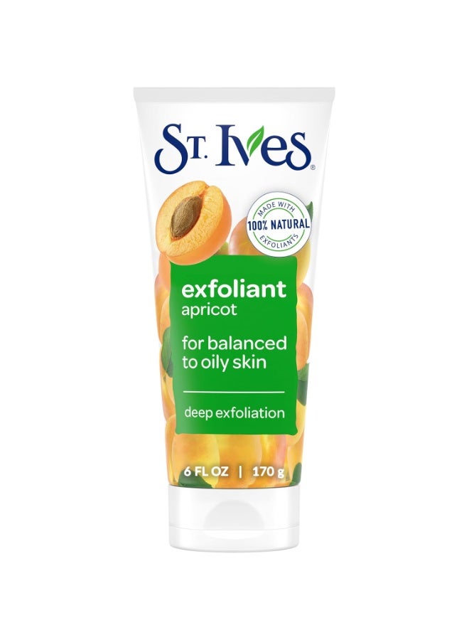 ST. Ives St. Ives Fresh Skin Apricot Face Scrub, Deep Exfoliator Skin Care for Clean, Glowing Skin, Oil-free Facial Scrub Made with 100% Natural Exfoliants, 6 oz  - Image 1