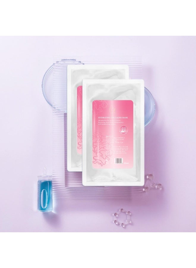 FAMIUK FAMI UK Hydrating Collagen Sheet Mask 25ml | Moisturizing & Soothing Face Mask | Skin Care | Suitable for All Skin Types - Image 4