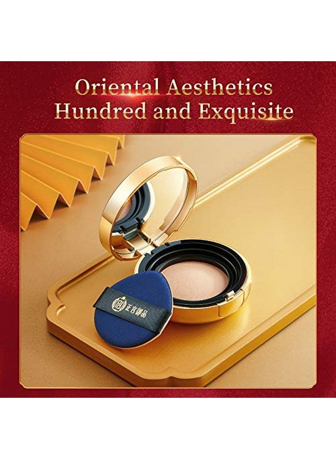 زيسي [كريم أساس مرطب من Palace Identity Air Cushion Bb، كريم أساس مقاوم للماء، خافي عيوب يدوم طويلاً، غطاء طبيعي لمكياج مشرق (C01Pottery White) - Image 2