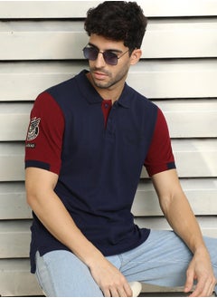 HIGH STAR Men Navy T-shirts  - Image 5