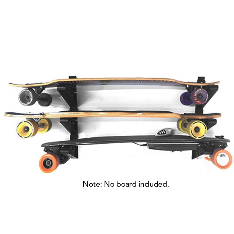 Skateboard Hanger: 1 Pc High-Quality PP Material With Screws - Adjustable Distance Longboard Mount for Home Wall Organizer, Sports Equipment Storage - Image 5