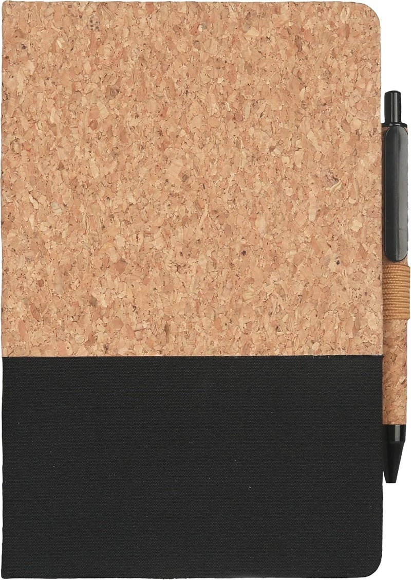 Eco-neutral Eco-friendly Cork Notebook and Pen Set - Image 4